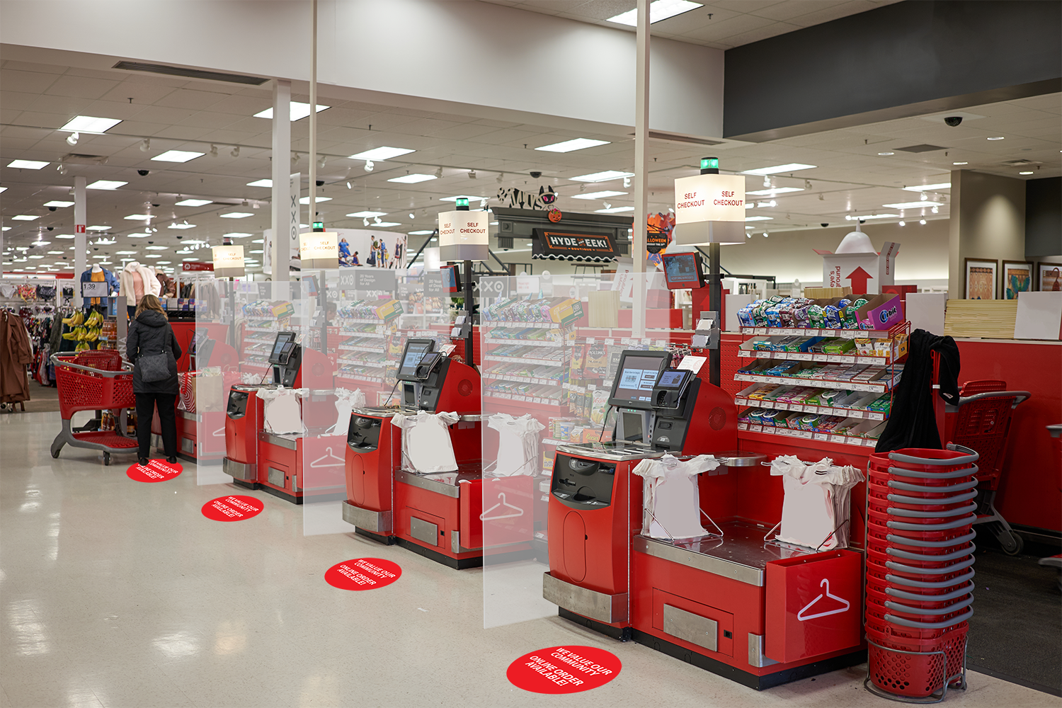 Self-service checkout counters manufacture, rollout - CAPS Group